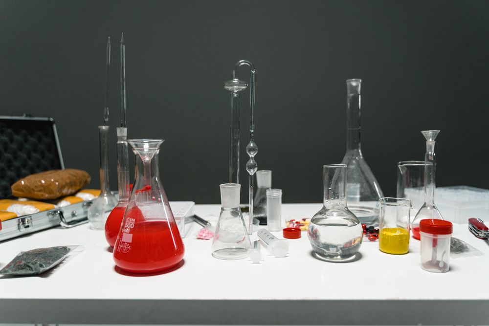Verrerie et appareils de laboratoire